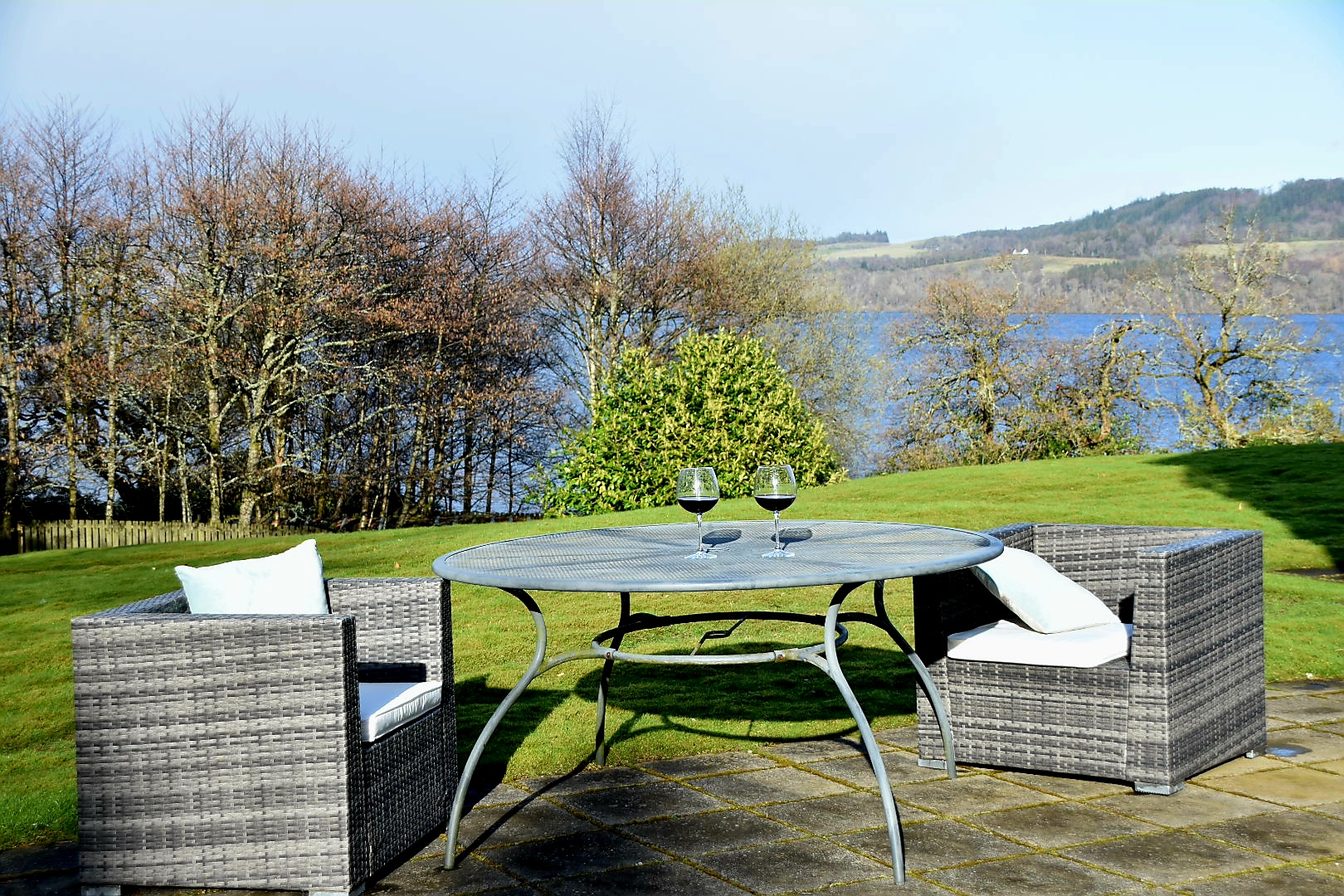 View across Loch Lomond from Number 15